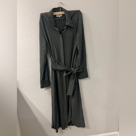 halston Dresses & Skirts - HALSTON KORI DRESS IN VISCOSE WOOL